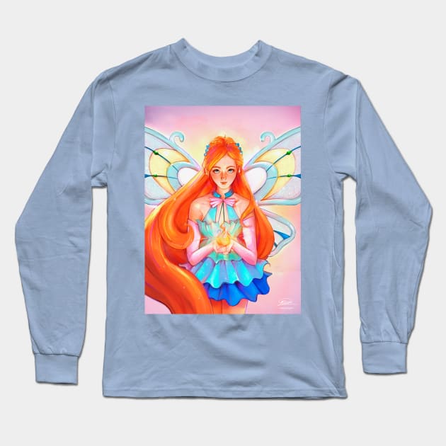 Bloom Winx Club Long Sleeve T-Shirt by ThePencilGirl